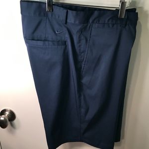 Men's Navy Blue Nike Dri-fit Golf Shorts